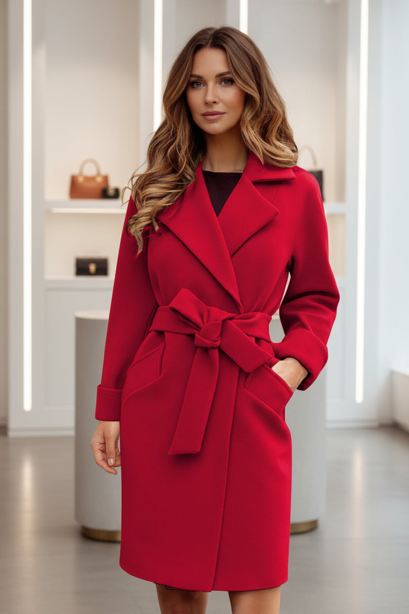 AURESSA – ELEGANTER GÜRTELMANTEL