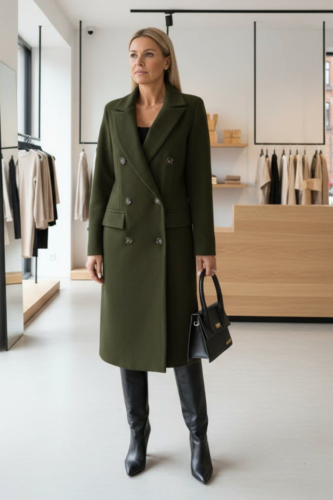 ELISABETH – KLASSISCHER LANGMANTEL