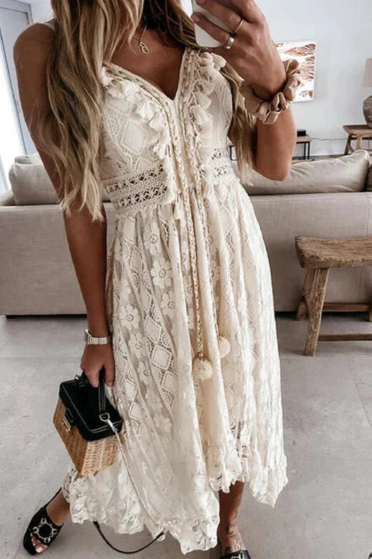 SOPHIA – LUXURIÖSES BOHO-KLEID