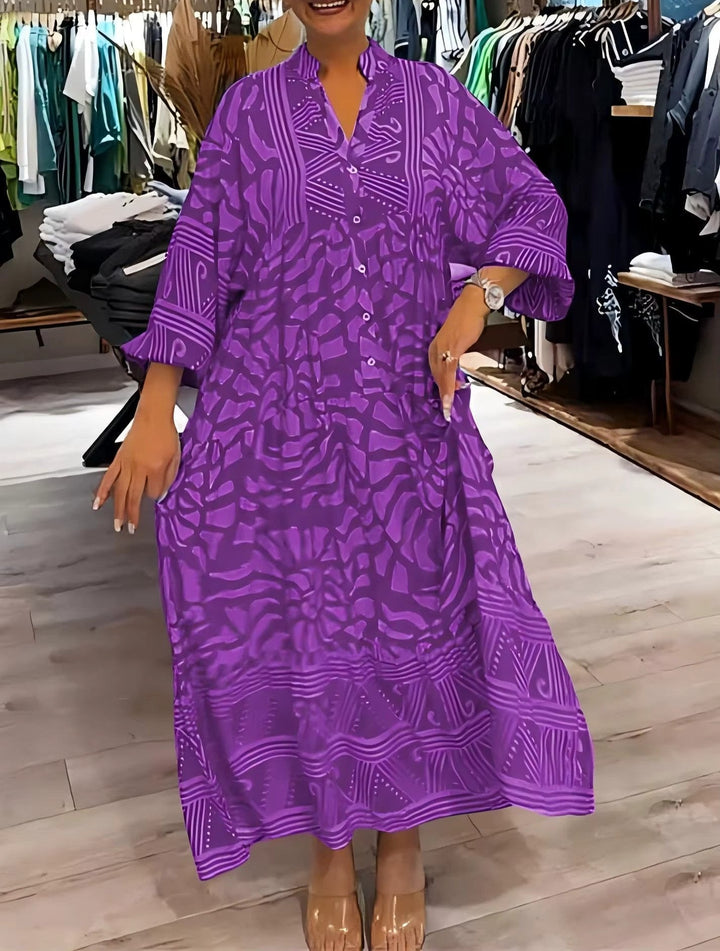 SANDRA – LOOSE KLEID MIT PRINT