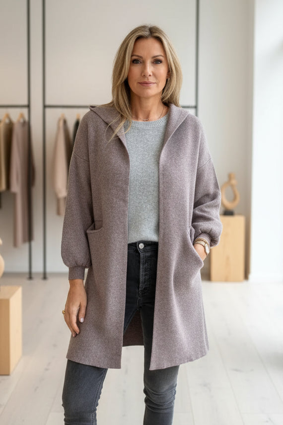 MERELYN – LÄSSIGE KAPUZENJACKE