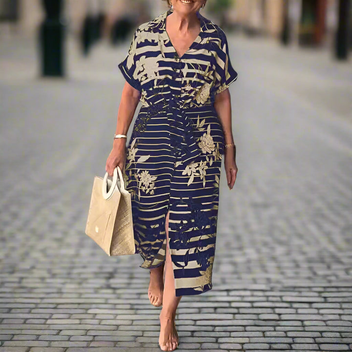 CLARA – STREIFENKLEID