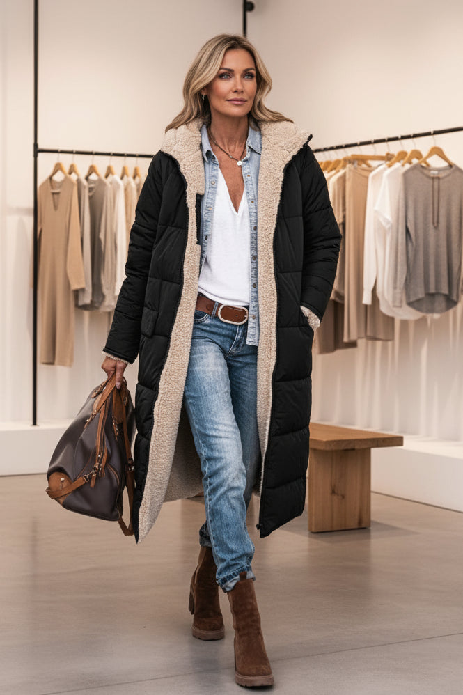 NOELLE – LANGER TEDDY-MANTEL