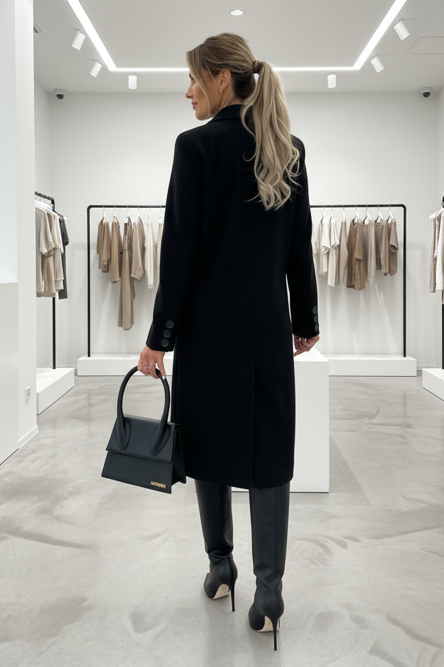 ELISABETH – KLASSISCHER LANGMANTEL