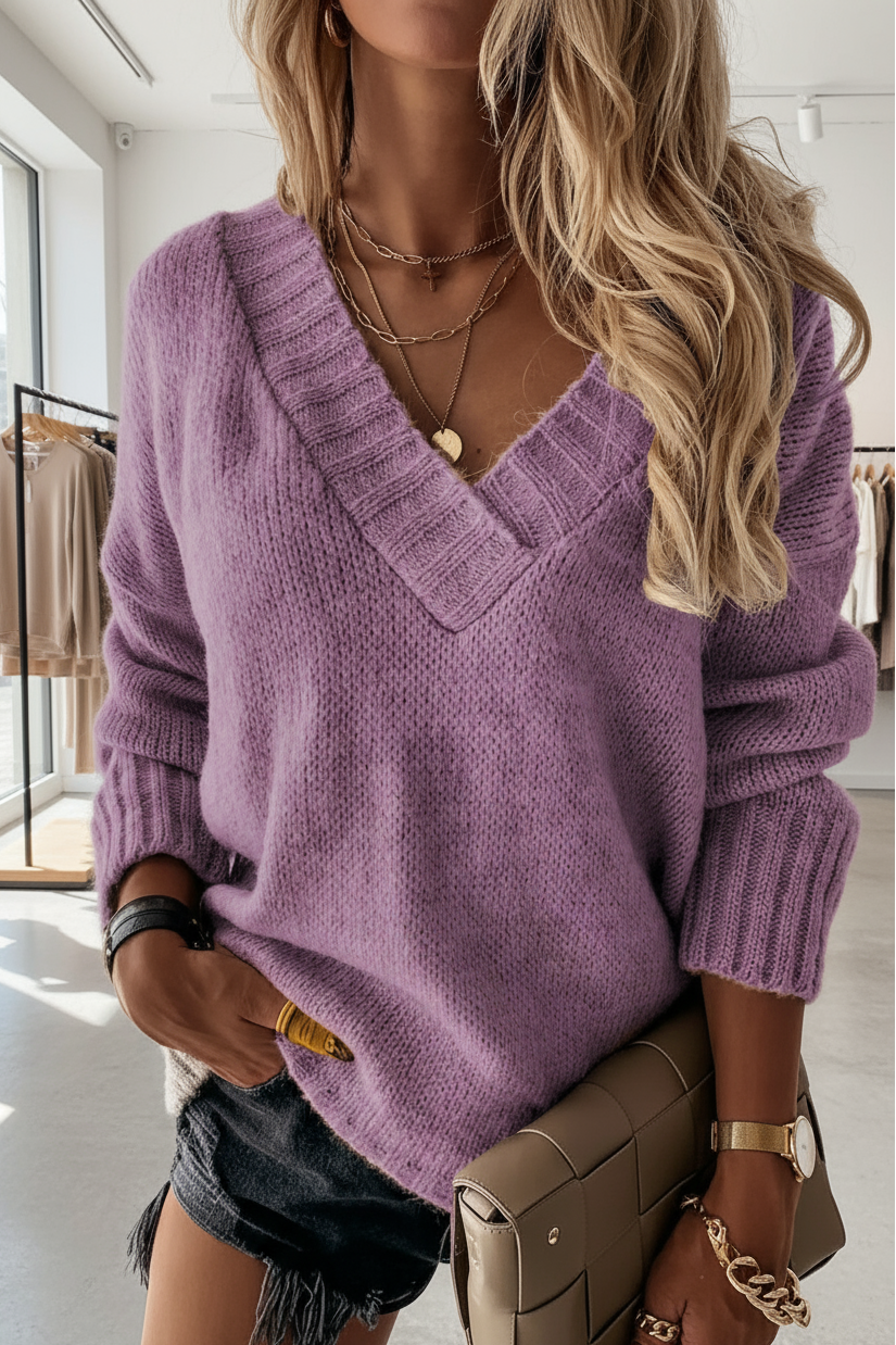 LUISE – ELEGANTER STRICKPULLOVER