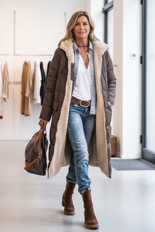 NOELLE – LANGER TEDDY-MANTEL