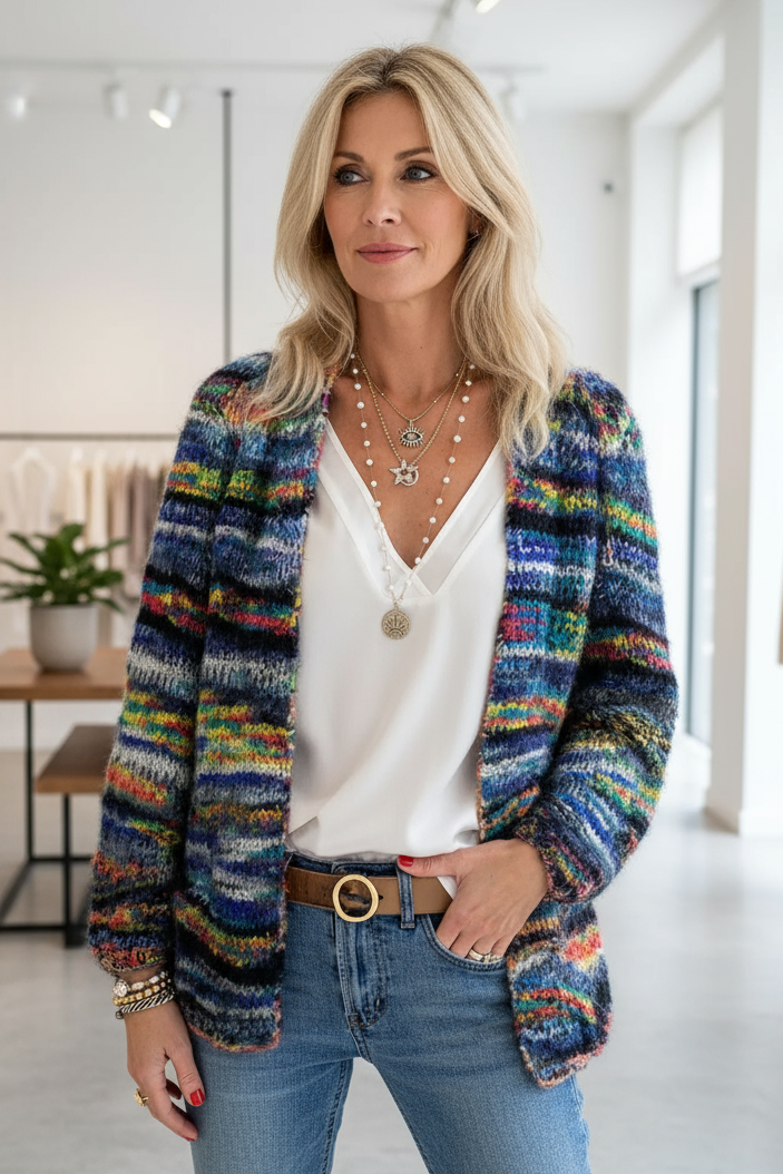 FLORENCE – GESTREIFTER CARDIGAN