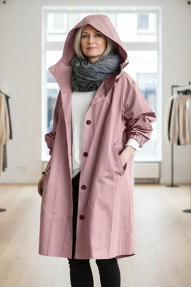 DIA – WASSERABWEISENDER TRENCHCOAT