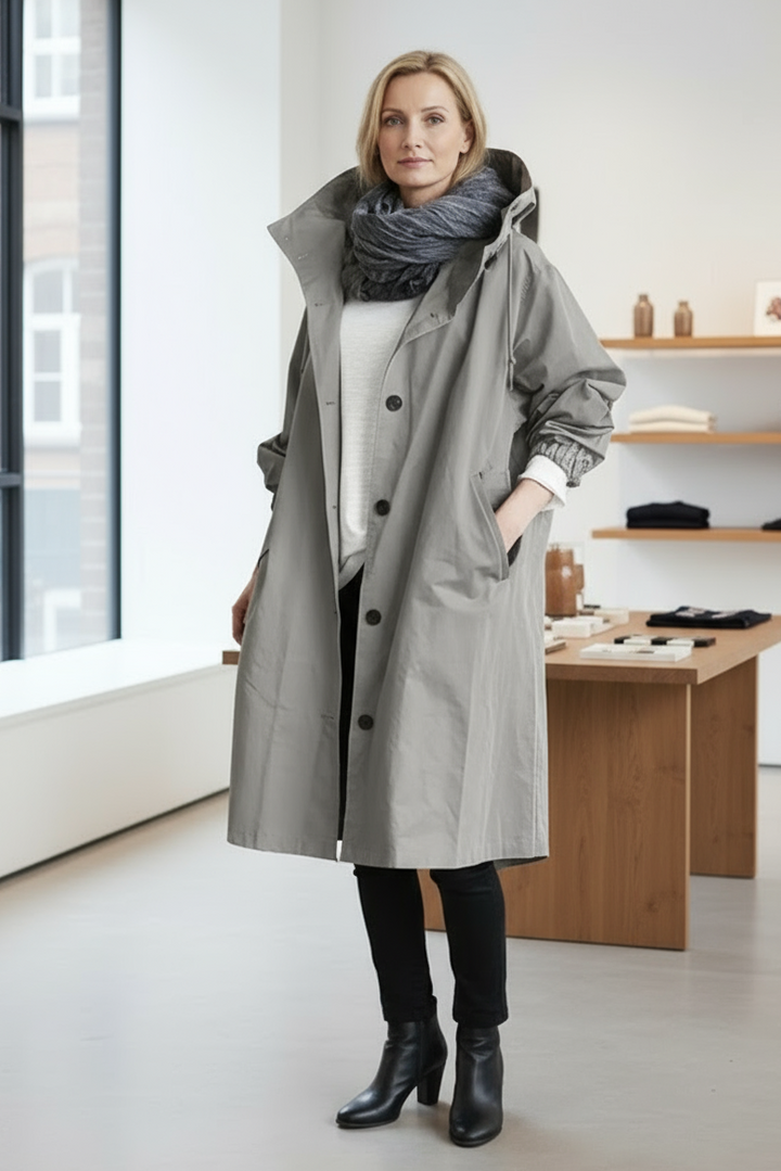 DIA – WASSERABWEISENDER TRENCHCOAT