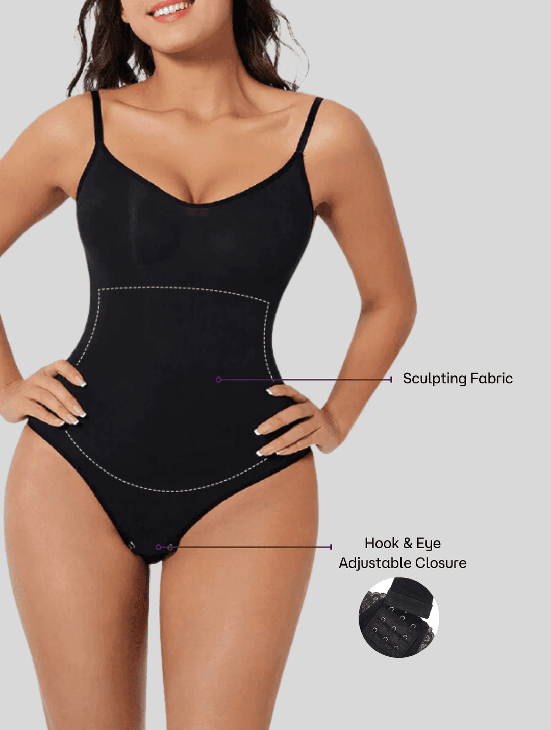 MIA – SHAPEWEAR-BODYSUIT FÜR EINE VERSCHLANKTE FIGUR