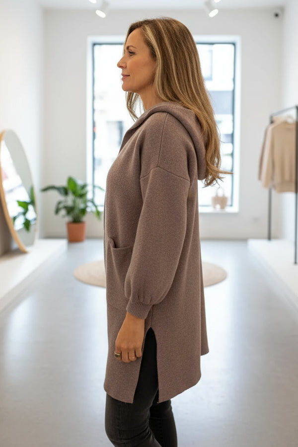 MERELYN – LÄSSIGE KAPUZENJACKE