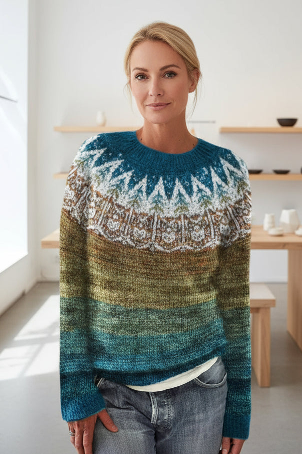 ELFRUN – TRADITIONELLER MUSTERPULLOVER