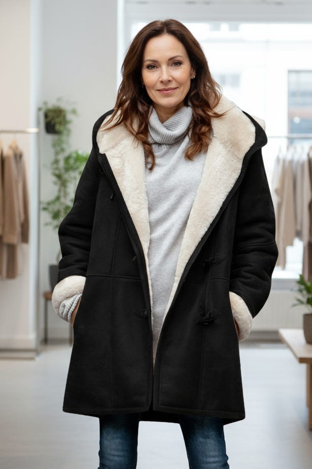 ISALIE – ELEGANTER KUSCHELMANTEL