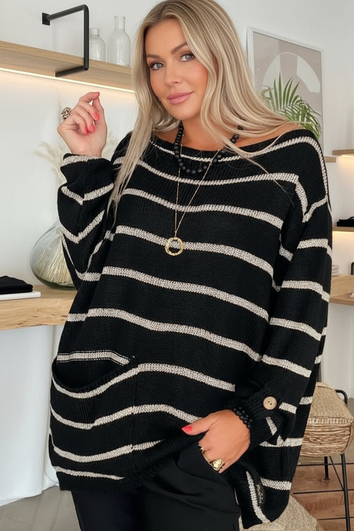 SYLVIA – GESTREIFTER PULLOVER