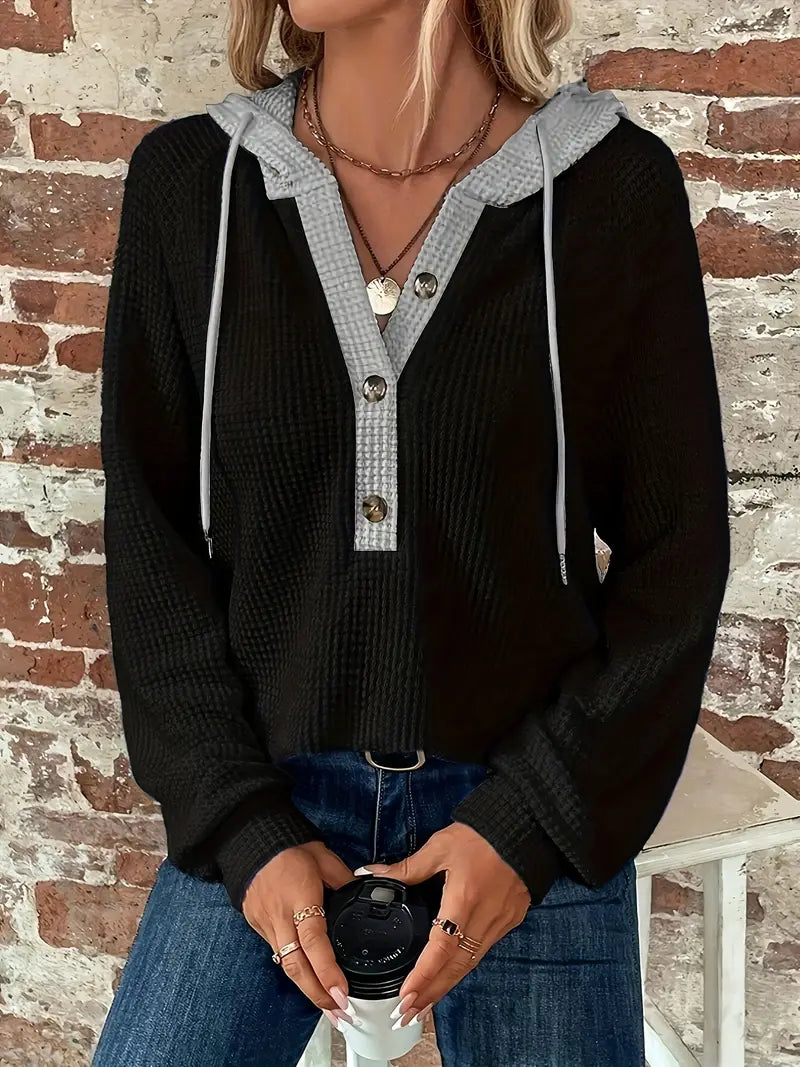 MELINA – LOCKERES KNOPF-SHIRT