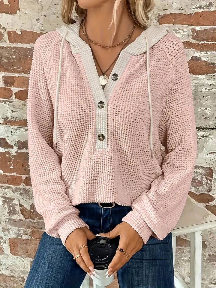 MELINA – LOCKERES KNOPF-SHIRT