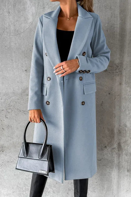 ELISABETH – KLASSISCHER LANGMANTEL