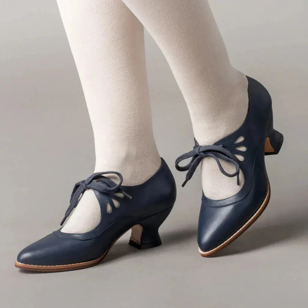 ZAYANA – ORTHOPÄDISCHE LEDER-SCHUHE MIT ABSATZ