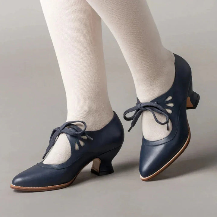 ZAYANA – ORTHOPÄDISCHE LEDER-SCHUHE MIT ABSATZ