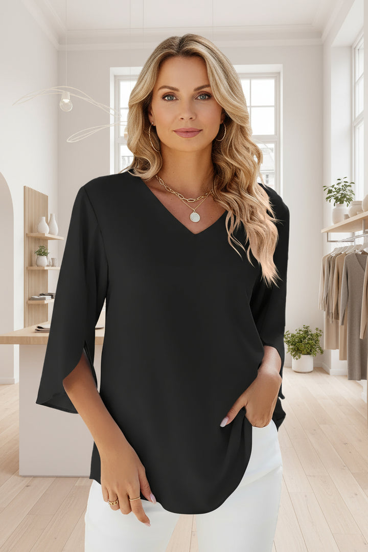 NAOMI - V-AUSSCHNITTBLOSE