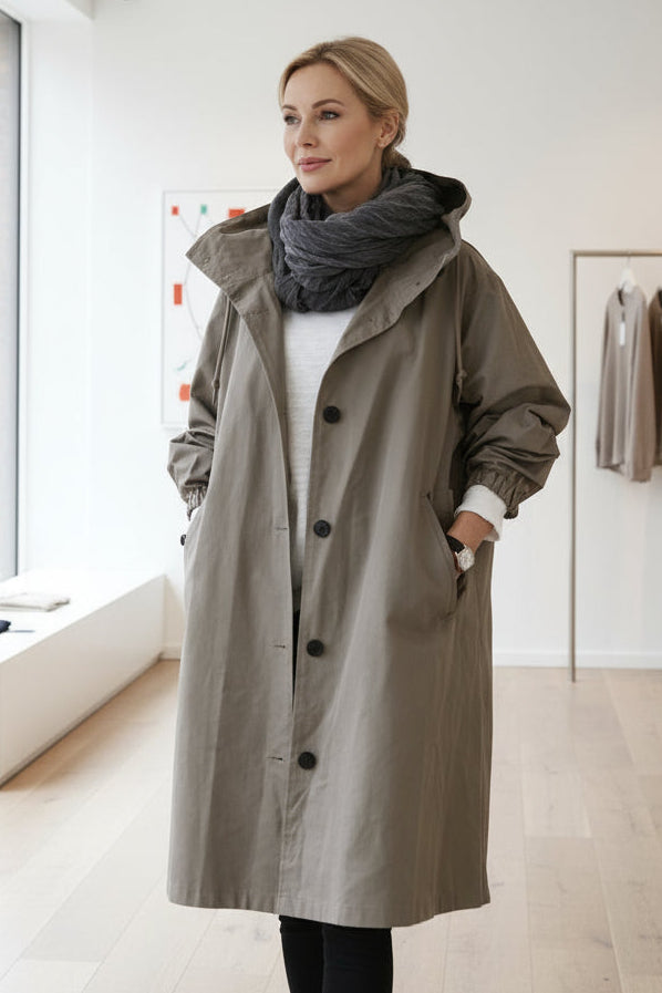 DIA – WASSERABWEISENDER TRENCHCOAT
