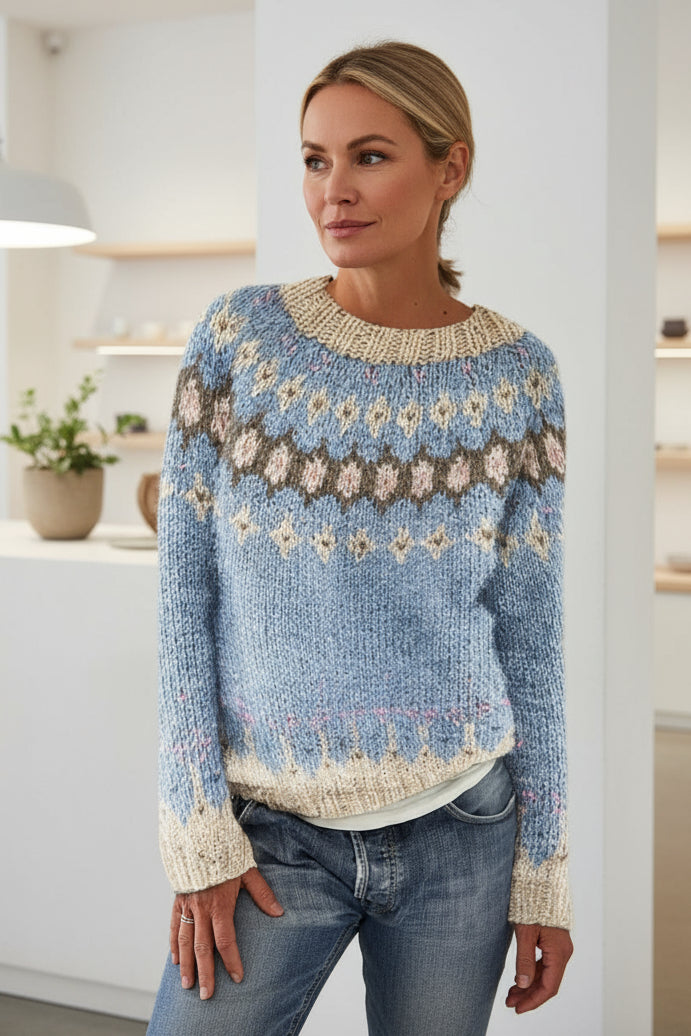 ELFRUN – TRADITIONELLER MUSTERPULLOVER