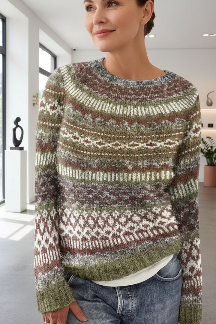 ELFRUN – TRADITIONELLER MUSTERPULLOVER