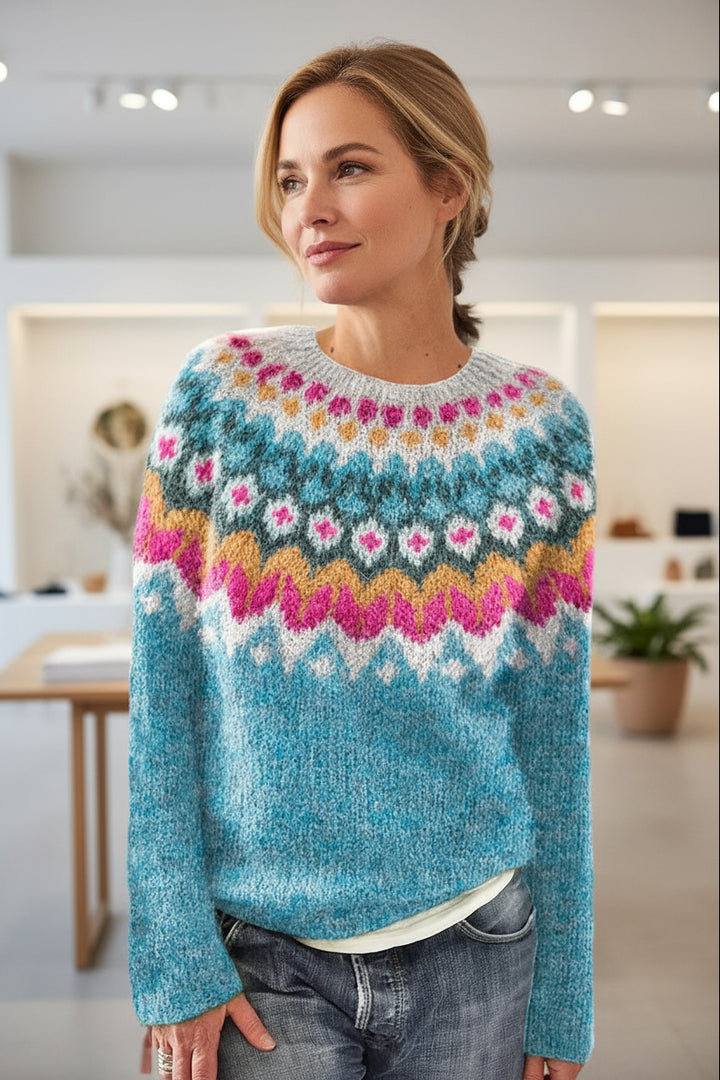 ELFRUN – TRADITIONELLER MUSTERPULLOVER