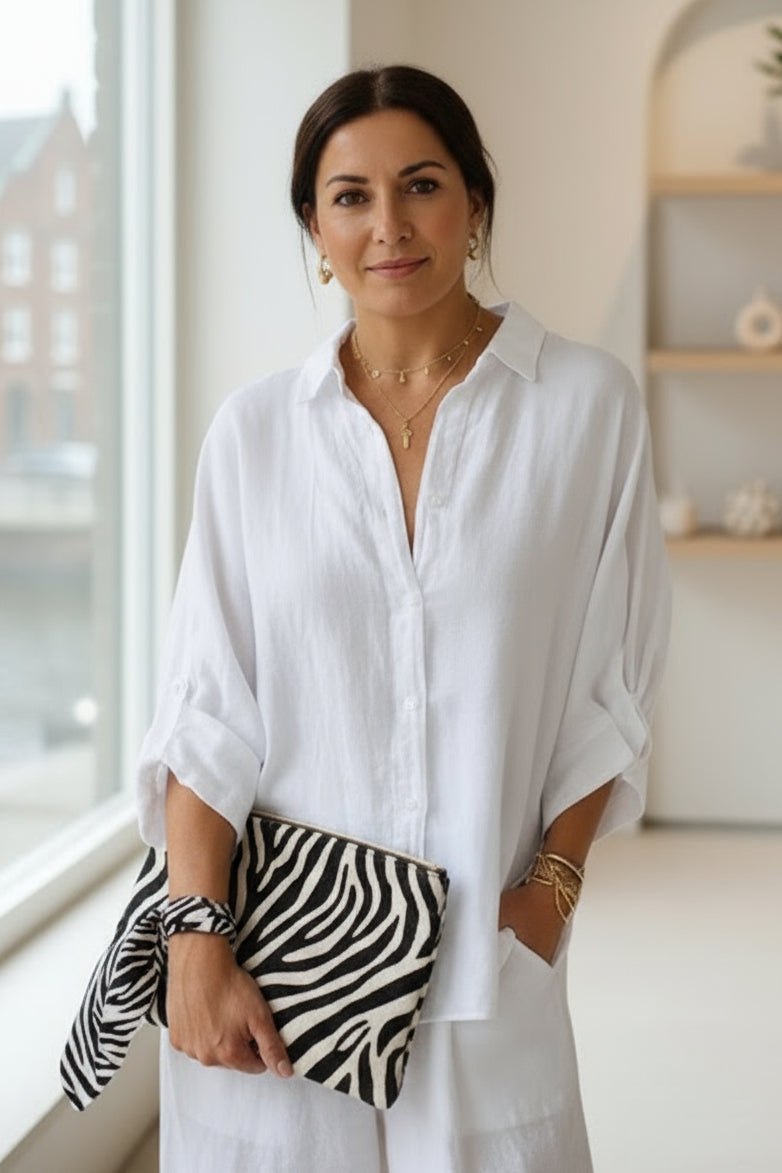 MAY – ELEGANTE POLO-BLUSE