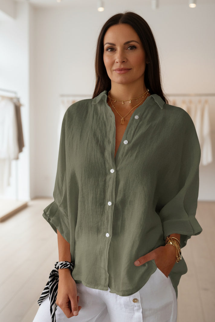 MAY – ELEGANTE POLO-BLUSE