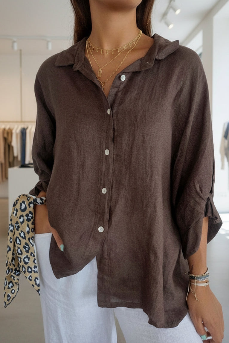 MAY – ELEGANTE POLO-BLUSE