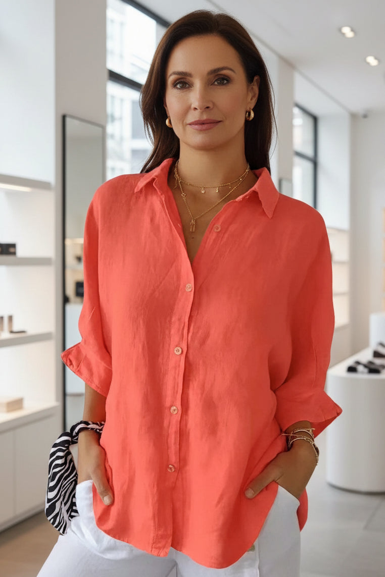 MAY – ELEGANTE POLO-BLUSE